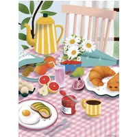 Puzzle Brunch Du Dimanche Pièce Rapportée