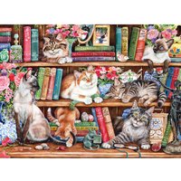 Puzzle Le Chat Potté de Retour dans les Livres Gibsons