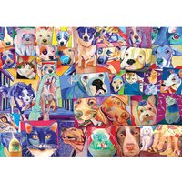 Puzzle Le Monde Des Chiens Et Chats Gibsons