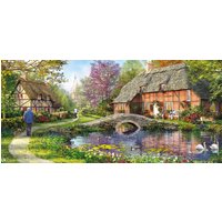 Puzzle Cottage by the Brook Gibsons
