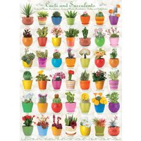 Puzzle Cactus et Plantes Succulentes Eurographics