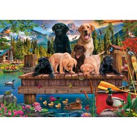 Puzzle Villégiature Canine Schmidt Spiele