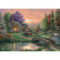 Puzzle Thomas Kinkade - Retraite Chérie Schmidt Spiele