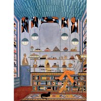 Puzzle en Bois Découpé à la Main - La Chocolaterie Puzzle Michèle Wilson