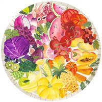 Puzzle Circle of Colors - Fruits et Légumes Ravensburger