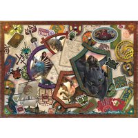 Puzzle Comment Dresser Votre Dragon - Heroes Trefl