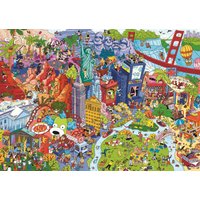 Puzzle Spy Guy Lost Items : États-Unis - Kazstudio Sa Rodzina Treflikow