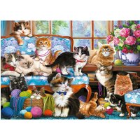 Puzzle Famille Chat Trefl