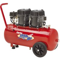 Clarke Clarke Shhh Air 100/50 3.53cfm 50 Litre 0.92HP Quiet Run Compressor (230V)