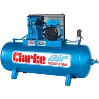 Clarke Clarke XE15/150 (O/L) 14cfm 150 Litre 3HP Industrial Air Compressor (230V)
