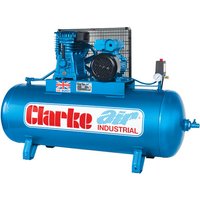 Clarke Clarke XE15/150 (WIS) 14cfm 150 Litre 3HP Industrial Air Compressor (400V)