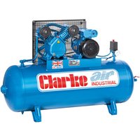 Clarke Clarke XEV16/150 (WIS) 14cfm 150 Litre 3HP Industrial Air Compressor (400V)