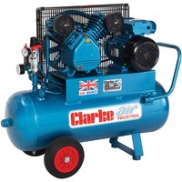 Clarke Clarke XEPV16/50 (O/L) 14cfm 50 Litre 3HP Portable Industrial Air Compressor (230V)