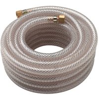 Clarke BRH10 10m Braided 8mm 1/4" BSP Nut & Tail Air Hose