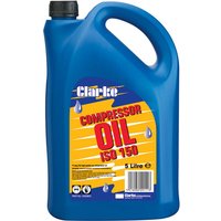 Clarke ISO 150 (SAE40) 5L Long Life Compressor Oil
