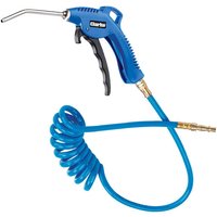 Clarke Clarke CAT210 Air Blow Gun with Spiral PU Air Hose