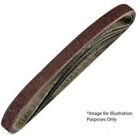 National Abrasives 10Pack Zirconium Power File Belts 40 & 60 Grit