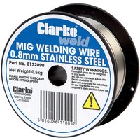 Clarke Clarke MIG Stainless Steel Welding Wire 0.8mm - 0.5kg