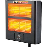 Click to view product details and reviews for Clarke Clarke Heat Devil 2800q 28kw Wall Mounted Infrared Quartz Heater 230v. Click to view product details and reviews for Clarke Clarke Heat Devil 2800q 28kw Wall Mounted Infrared Quartz Heater 230v.