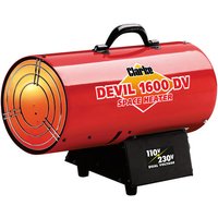 Click to view product details and reviews for Clarke Clarke Devil1600dv 366kw Dual Voltage Propane Gas Fired Space Heater 110v 230v. Click to view product details and reviews for Clarke Clarke Devil1600dv 366kw Dual Voltage Propane Gas Fired Space Heater 110v 230v.