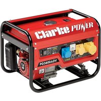 Clarke Clarke PG3800ADV 3kVA Dual Voltage (230/110V) Petrol Generator
