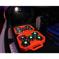 Nightsearcher NightSearcher Pulsar NavStar Hazard Lights & Charging/Carrying Case (Set of 10)
