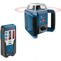 Bosch GRL 400H Rotation Laser and LR1 Receiver - All-in-One Set