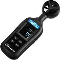 Draper Handheld Digital Anemometer - Wind Speed and Temperature Meter