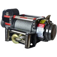 Warrior Power Products Samurai 17500 Electric Winch - Steel Rope (24V)