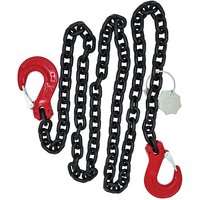 XONA XONA XNG0810-1L10M 10m G8 Loadbinder 10mm Chain Sling with Clevis Hooks
