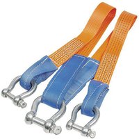 Lifting & Crane Lifting and Crane Webbing Towing Bridle with Shackles