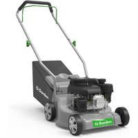 Q Garden 40cm (15¾") Poly Deck Push 130cc Petrol Rotary Mower