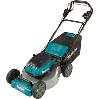 Makita DLM532PT4 LXT 18V 53cm Lawnmower Self-Propelled, Steel Deck with 4 x 5Ah Batteries & Twin Port Charger