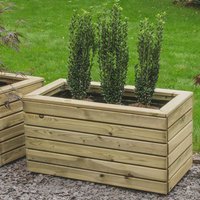Forest 80x40cm Linear Double Planter