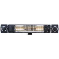Blaze Heaters Flint 2kw Wall Heater With Wireless Speaker Remote Blaze Heaters Flint 2kw Wall Heater With Wireless Speaker Remote