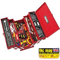 Clarke Clarke CHT641 199 piece DIY Tool Kit with Cantilever Tool Box