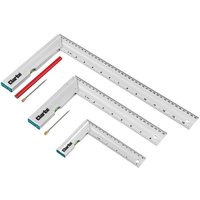 Clarke CHT724 3 Piece Try Square Set