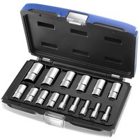 Facom Expert by Facom 15 Piece 3/8" Deep Socket Set 7-22mm