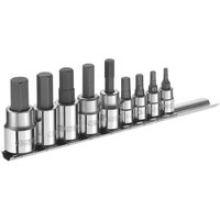 Facom Expert by Facom 9 Piece Hex Bit Set 3-12mm