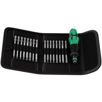 Wera 17 Piece Kraftform Kompakt 60 KK Screwdriver Bit Set