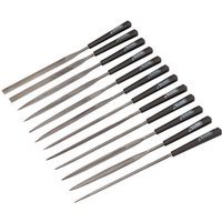 Draper Draper 4884/12D 12 Piece 140mm Needle File Set