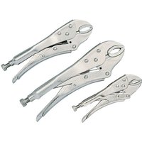 Clarke Clarke CHT116 3 piece Lock Grip Pliers Set