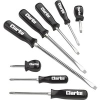 Clarke CHT122 8 piece Screwdriver Set