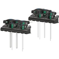 Wera Wera 454/10 Hex-Plus HF Set Imperial 1 - T-Handle Hex-Plus Screwdrivers with Holding Function (10 Pieces)