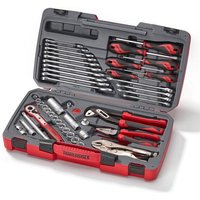Teng T3848 T3848 Socket & Tool Set Of 48 Metric & Af 3/8In Drive