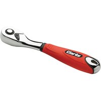 Clarke PRO130 1/4" Drive Pro Ratchet (Polished Chrome)
