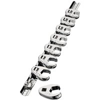Clarke PRO195 8 Piece 3/8" Drive Imperial Crows Foot Spanner Set