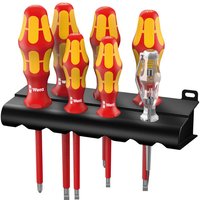 Wera 6 Piece Kraftform VDE Insulated Screwdriver Set