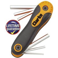Clarke PRO140 8 piece Hex Key Set