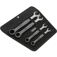 Wera 4 Piece Joker 6000 Ratchet Combination Spanner Set Metric